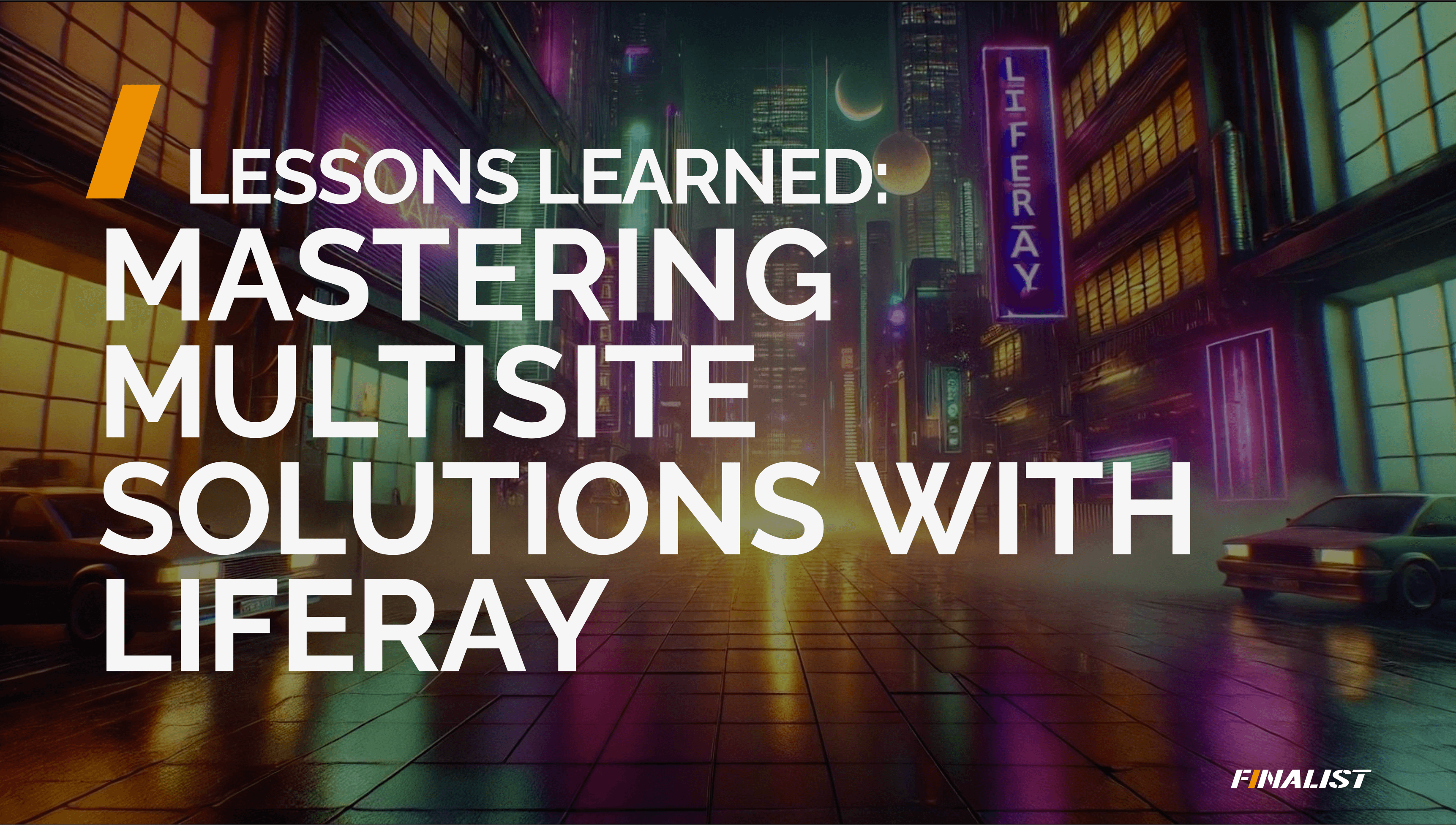 Mastering multisite solutions with liferay